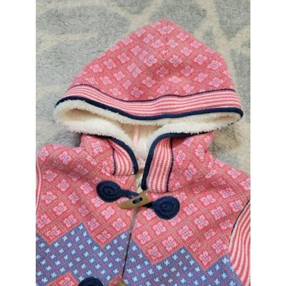 Matilda Jane Size 6 WARM HUGS Vest Hood Sherpa Lined Make Believe Girls - Picture 2 of 8
